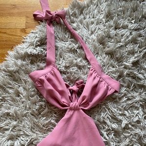 Pink cut out dress!